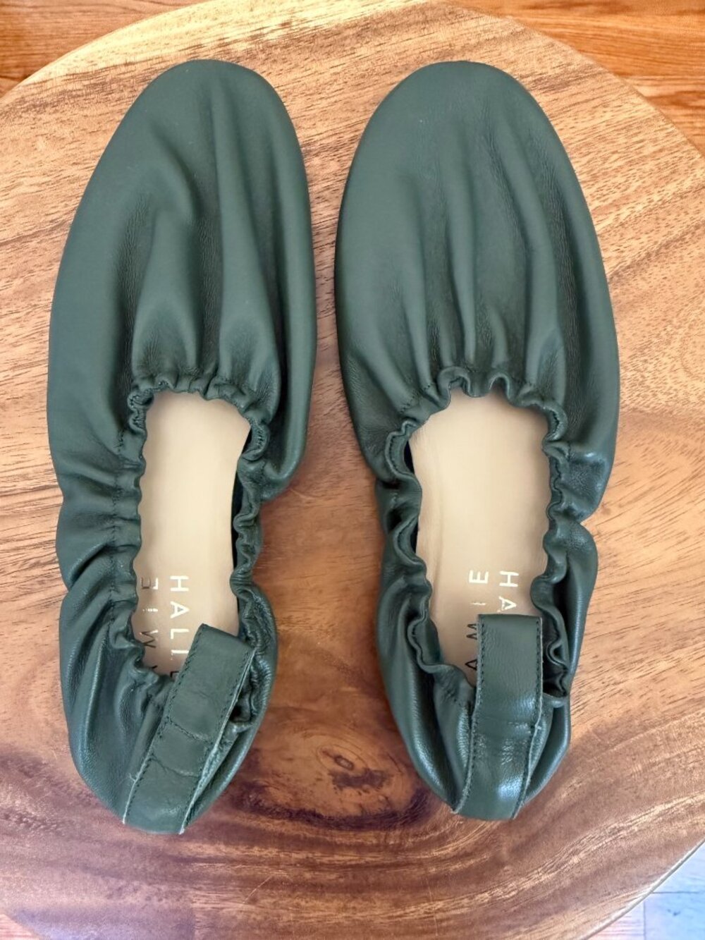 Jamie Haller Elastic Slipper | Verdone Green | Brand New Never Worn | Size 36